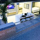 Parque Lleras 8br Luxury Apt Glass Pool&2 Jacuzzis photo 22